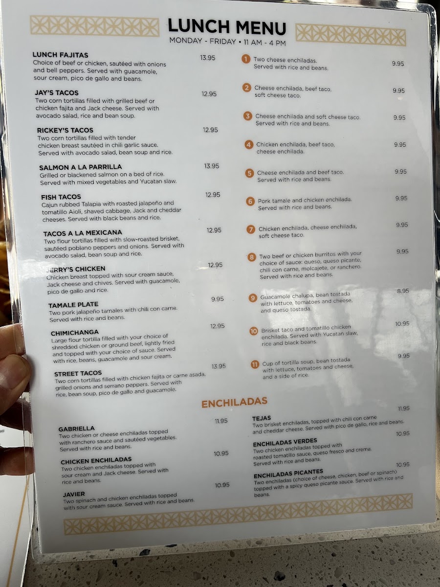 Menu Anamia's Tex Mex-8